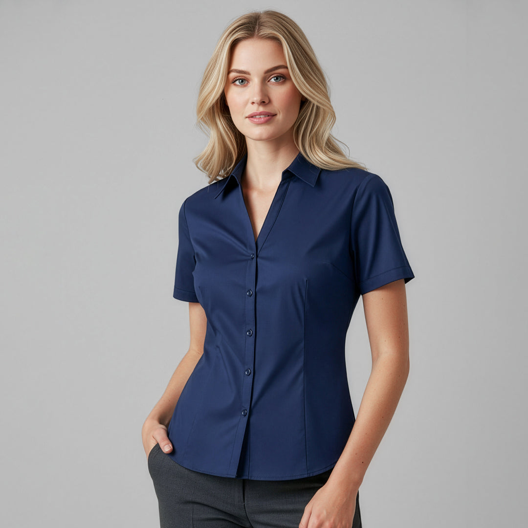 Biz Collection The Metro Shirt | Ladies | Short Sleeve Shirts & Tops