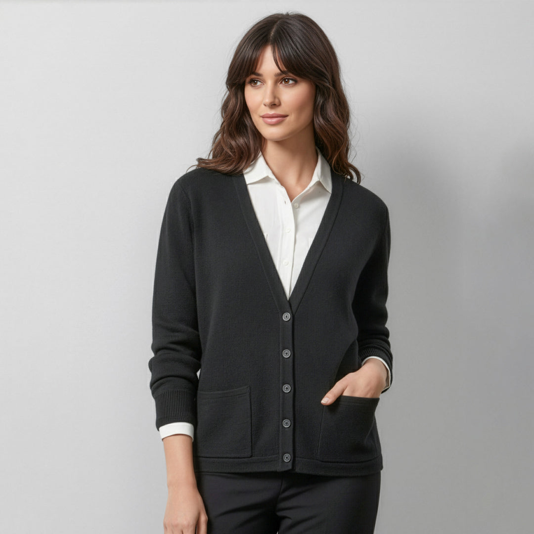 Biz Collection The Woolmix Cardigan | Ladies Outerwear