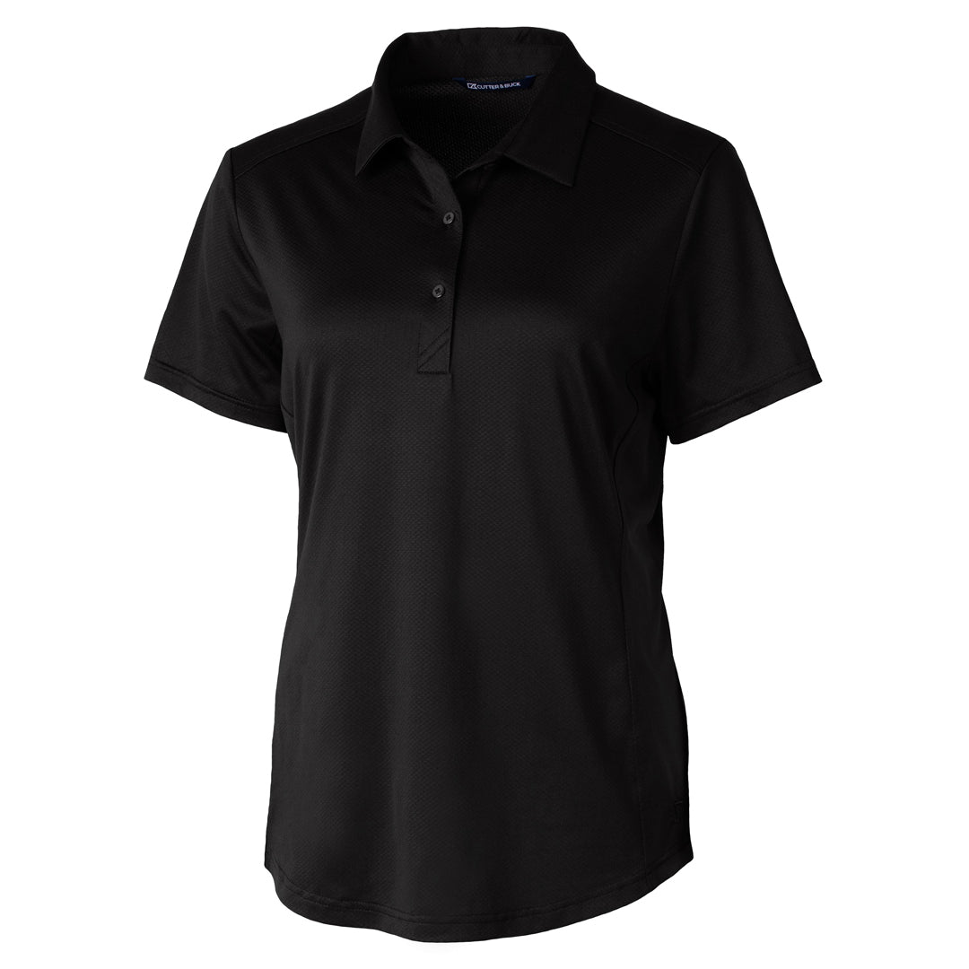 House of Uniforms The Prospect Polo | Ladies Cutter and Buck Black