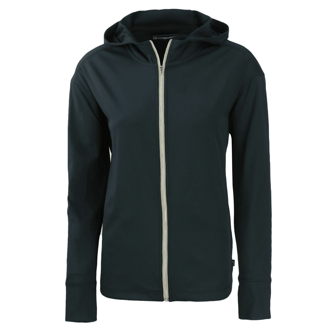 House of Uniforms The Daybreak Full Zip Hoodie | Ladies Cutter and Buck Navy