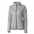 House of Uniforms The Rainier Jacket | Ladies Cutter and Buck Silver