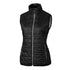 House of Uniforms The Rainier Vest | Ladies Cutter and Buck Black