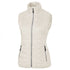 House of Uniforms The Rainier Vest | Ladies Cutter and Buck Coconut