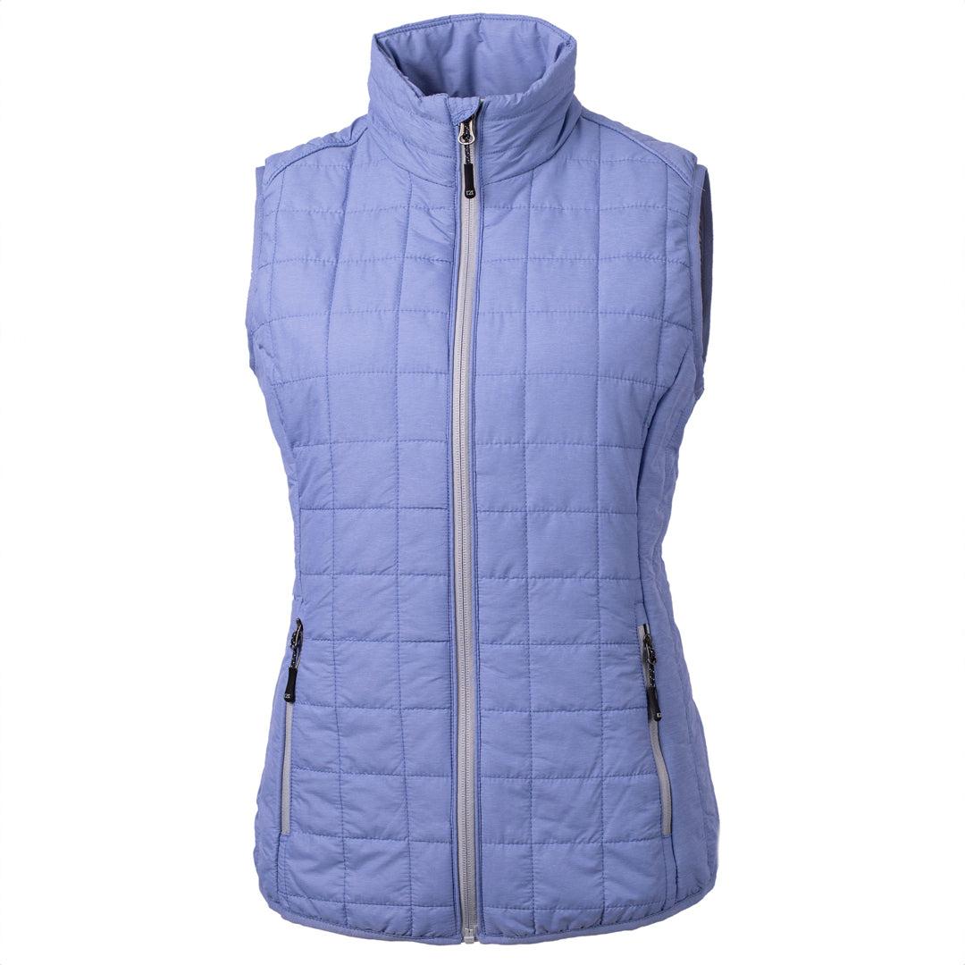 House of Uniforms The Rainier Vest | Ladies Cutter and Buck Hyacinth