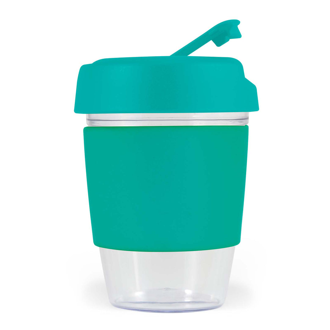 The Kick Clear Coffee Cup with Silicone Sleeve | 320ml