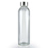 House of Uniforms The Capri Glass Drink Bottle with Neoprene Sleeve | 550ml Logo Line 