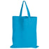 House of Uniforms The Coloured Short Handle Tote Bag Logo Line Light Blue