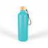 House of Uniforms The Gelato Drink Bottle with Bamboo Lid | 750ml Logo Line Teal