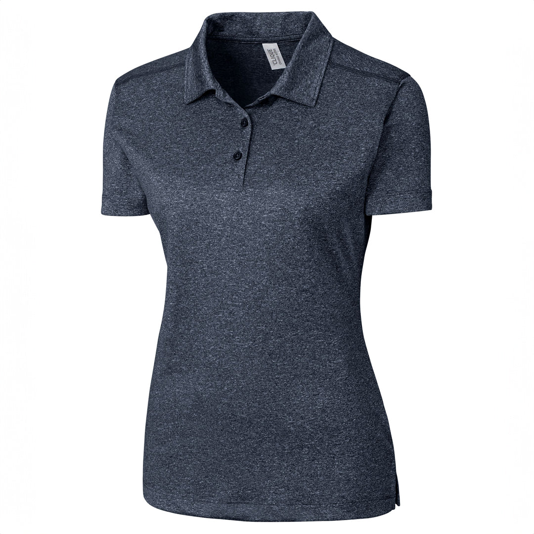 House of Uniforms The Charge Active Polo | Ladies Cutter and Buck Navy