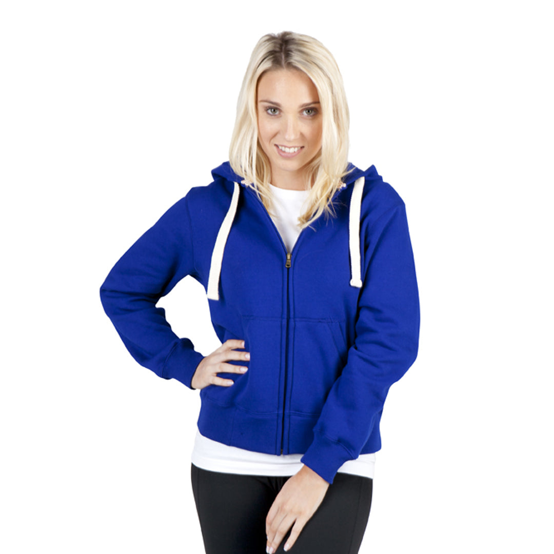 The Brushed Heavy Fleece Zip Hoodie | Ladies