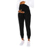 House of Uniforms The Maternity Jogger Pant Med Couture Black