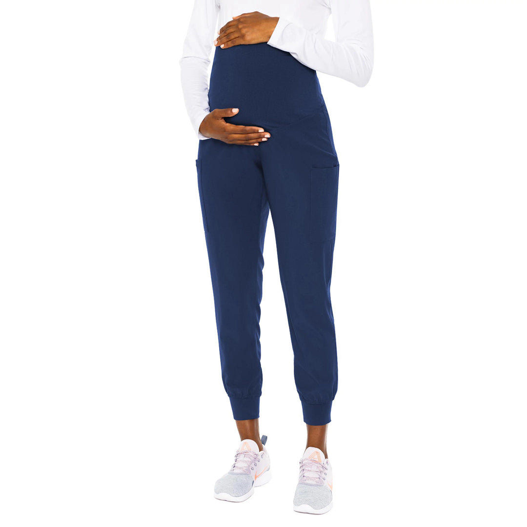 House of Uniforms The Maternity Jogger Pant Med Couture Navy