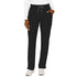 House of Uniforms The Zipper Pocket Pant | Ladies Med Couture Black