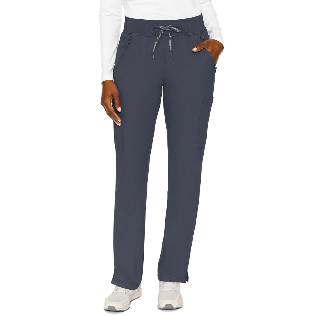 House of Uniforms The Zipper Pocket Pant | Ladies Med Couture Pewter