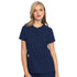 House of Uniforms The Zip Front Henley Top | Ladies Med Couture Navy