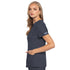 House of Uniforms The Zip Front Henley Top | Ladies Med Couture