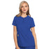 House of Uniforms The Zip Front Henley Top | Ladies Med Couture Royal