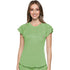 House of Uniforms The Lettuce Edged Top | Short Sleeve Med Couture Lime