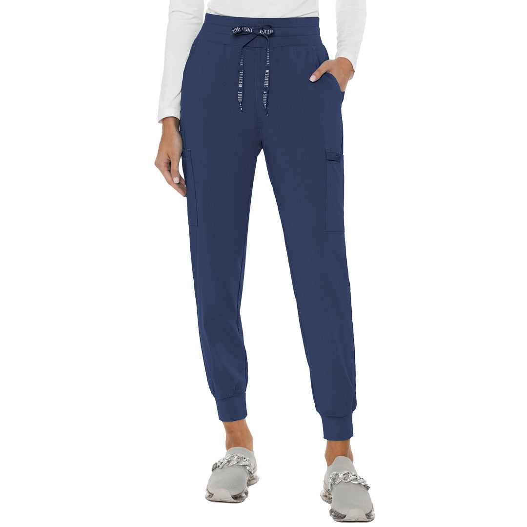 House of Uniforms The Double Cargo Jogger | Ladies Med Couture Navy