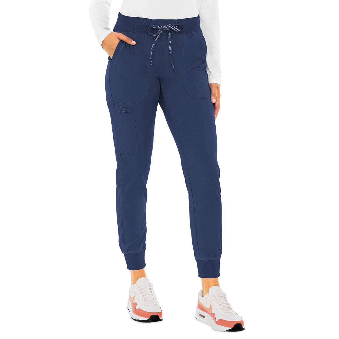 House of Uniforms The Jogger Yoga Pant | Ladies Med Couture Navy