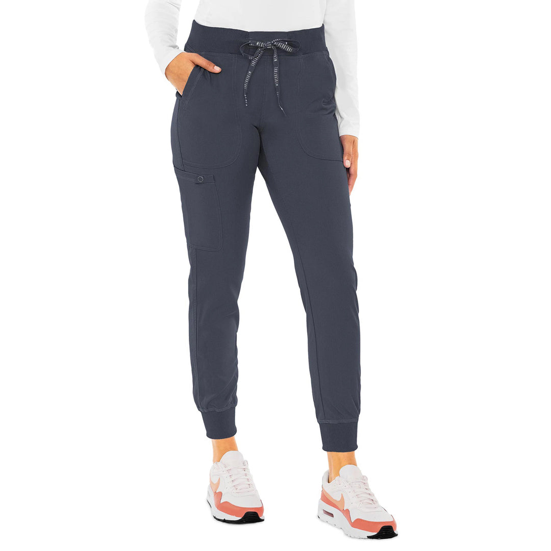 House of Uniforms The Jogger Yoga Pant | Ladies Med Couture Pewter