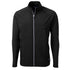 House of Uniforms The Adapt Full Zip Top | Mens Cutter and Buck Black