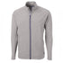 House of Uniforms The Adapt Full Zip Top | Mens Cutter and Buck Polished