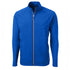 House of Uniforms The Adapt Full Zip Top | Mens Cutter and Buck Tour Blue