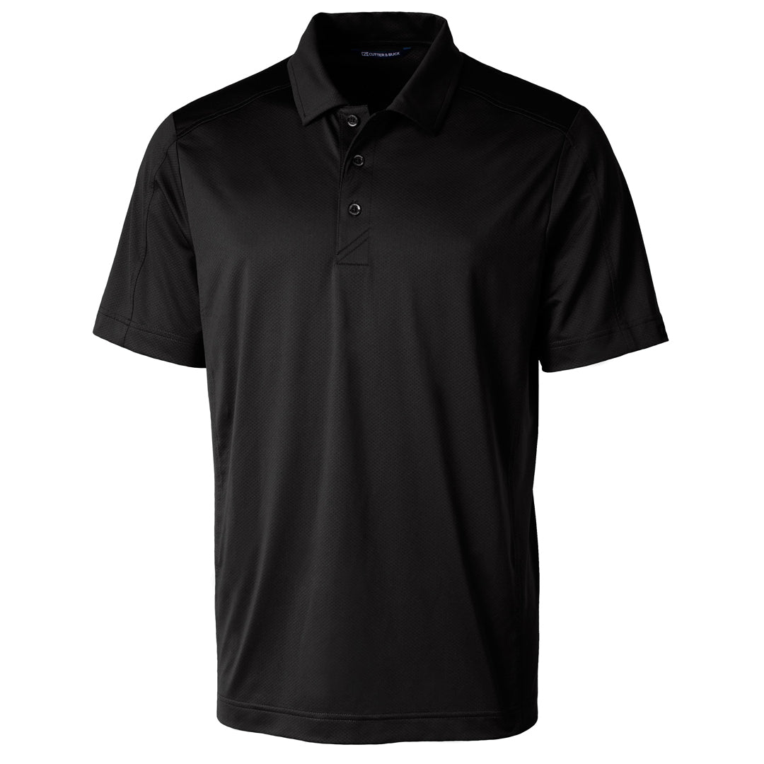 House of Uniforms The Prospect Polo | Mens Cutter and Buck Black