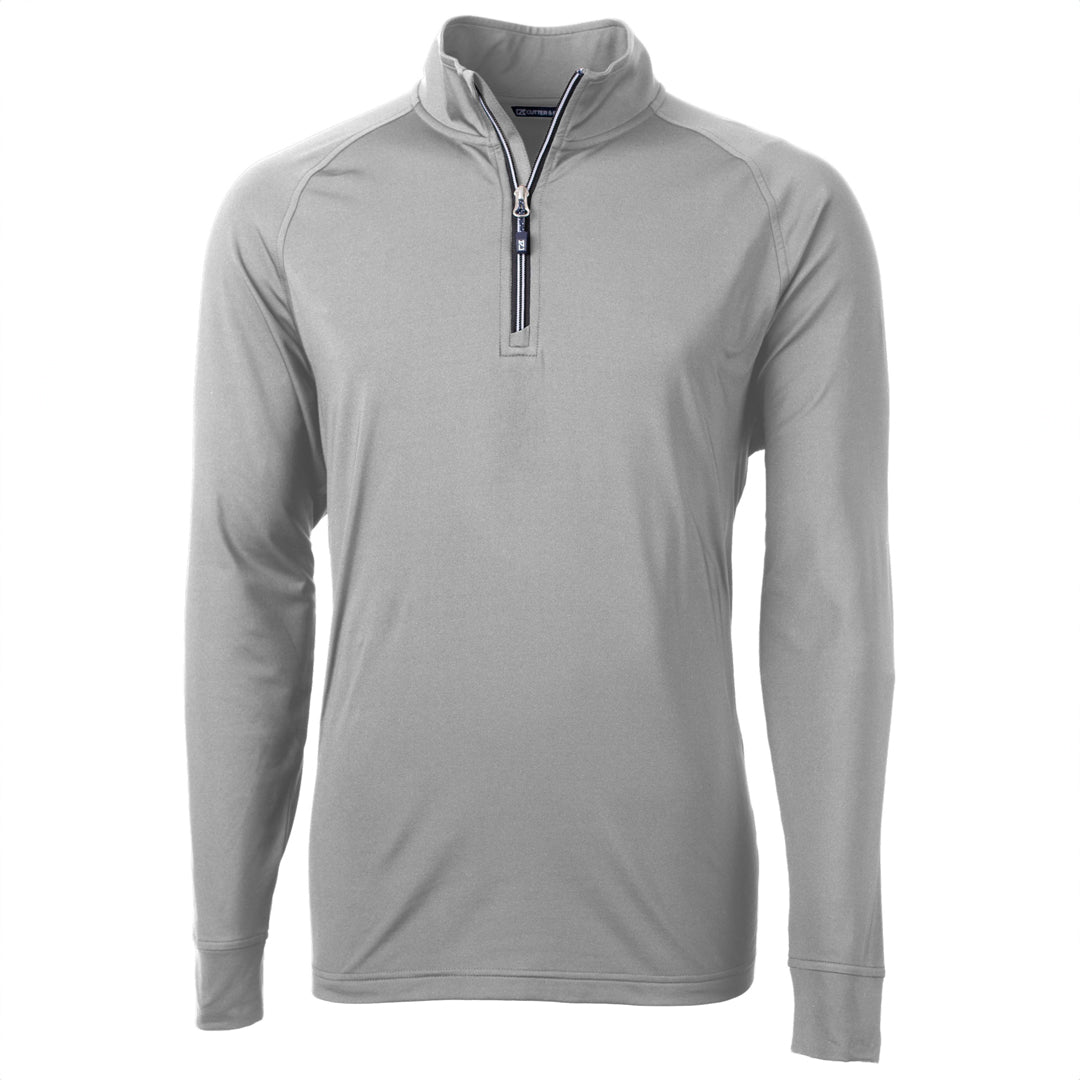 House of Uniforms The Adapt Half Zip Top | Mens Cutter and Buck Polished