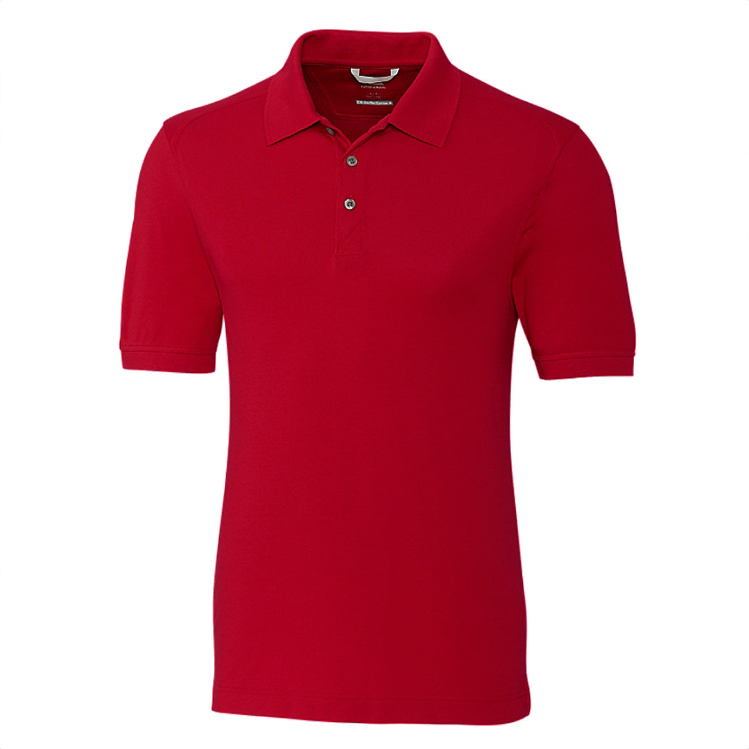 House of Uniforms The Advantage Polo | Mens Cutter and Buck Red