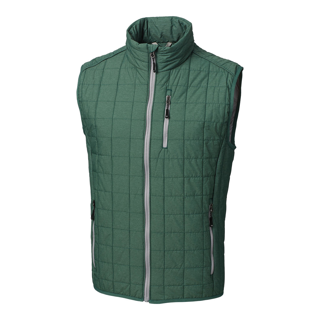 House of Uniforms The Rainier Vest | Mens Cutter and Buck Hunter