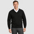 MTF The Wool V Neck Jumper | Mens Black Outerwear
