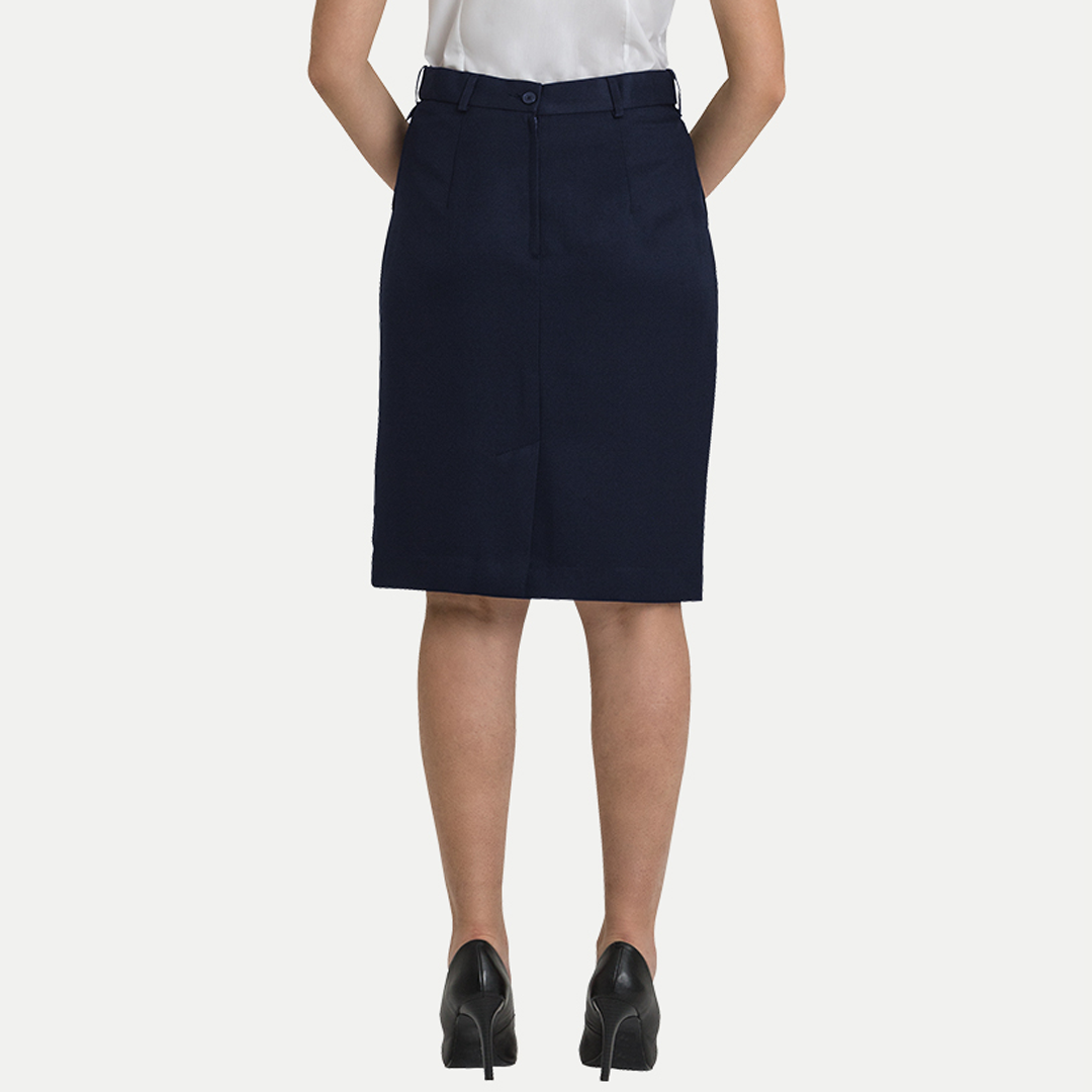 House of Uniforms The Maddi Front Pocket Skirt | Sorbtek Corporate Comfort