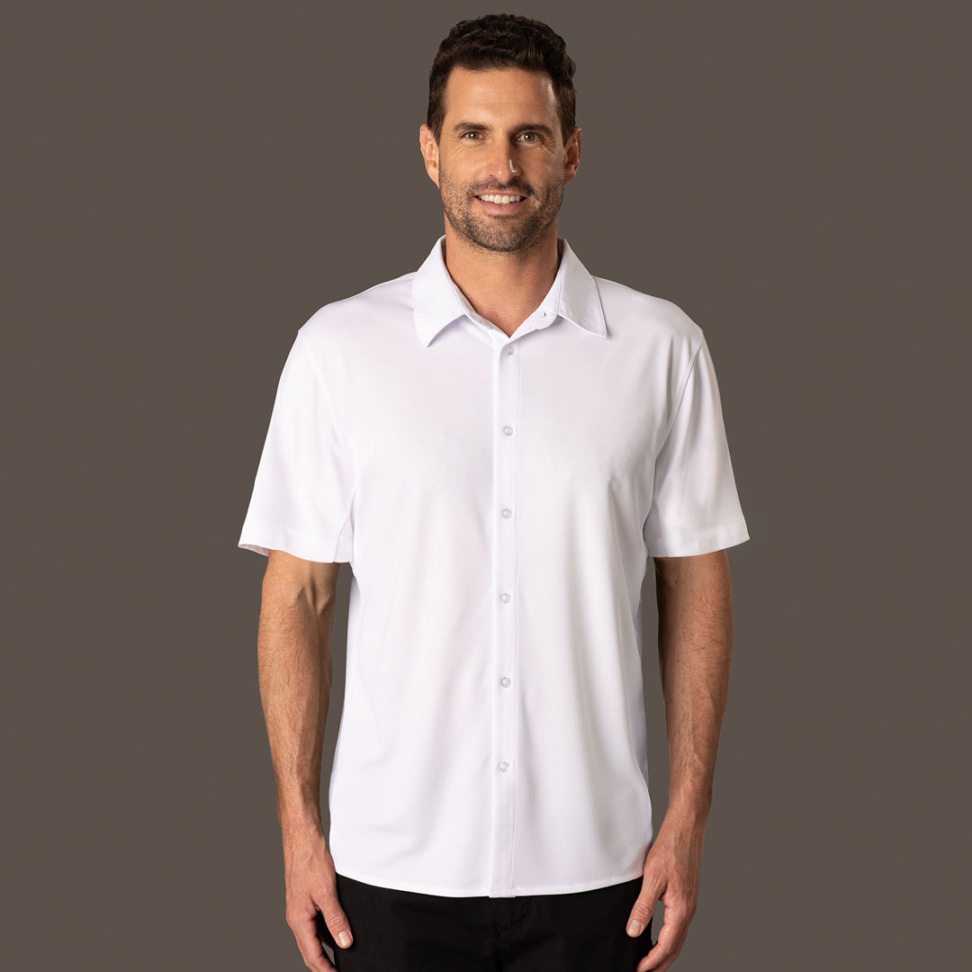 House of Uniforms The Liberty Shirt | Short Sleeve | Mens Stencil 