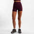 House of Uniforms Not Your Basic Shorts 4 Inch | Ladies Active Basics Plum