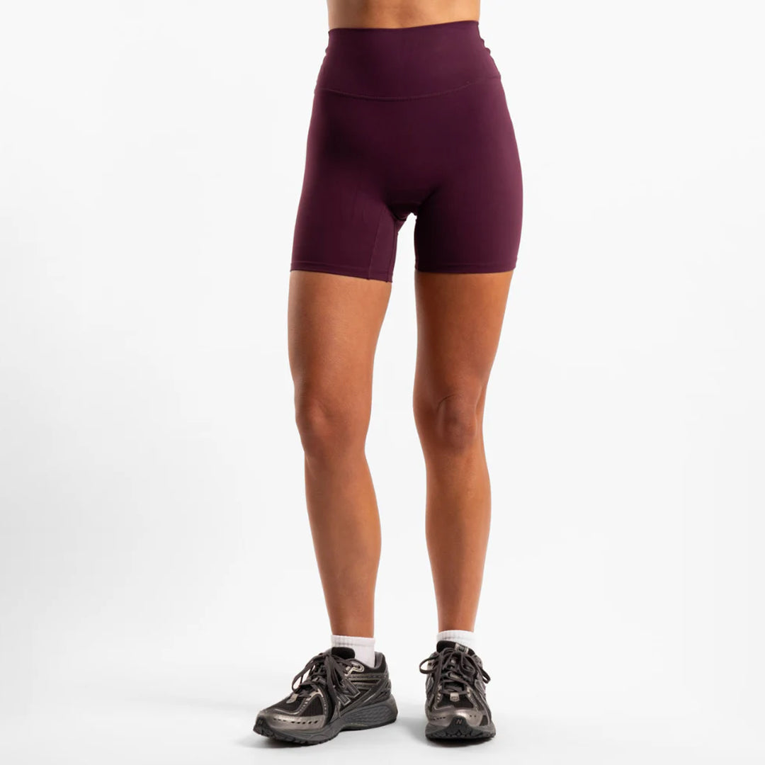 House of Uniforms Not Your Basic Shorts 6 Inch | Ladies Active Basics Plum