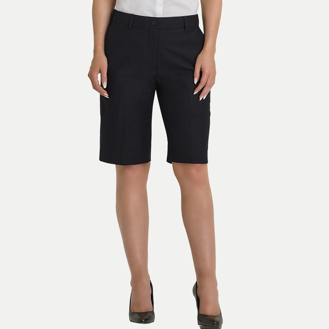 House of Uniforms The Natasha Short | Ladies | Sorbtek Corporate Comfort Black