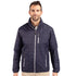 House of Uniforms The Rainier Jacket | Mens Cutter and Buck Navy/Silver