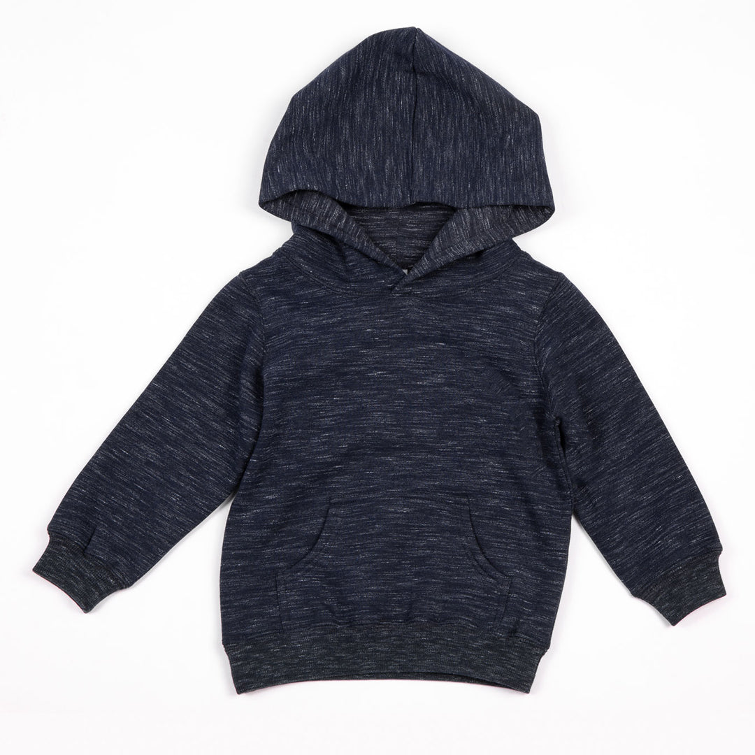 House of Uniforms The Kangaroo Pocket Zip Hoodie | Babies Ramo Navy Marle