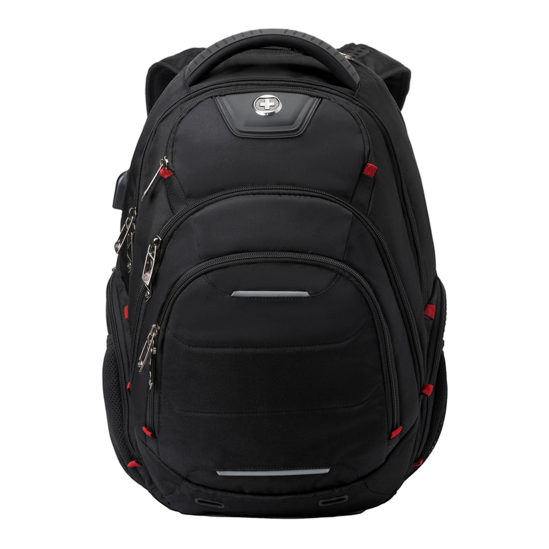 House of Uniforms The Neptune Backpack Swissdigital Black