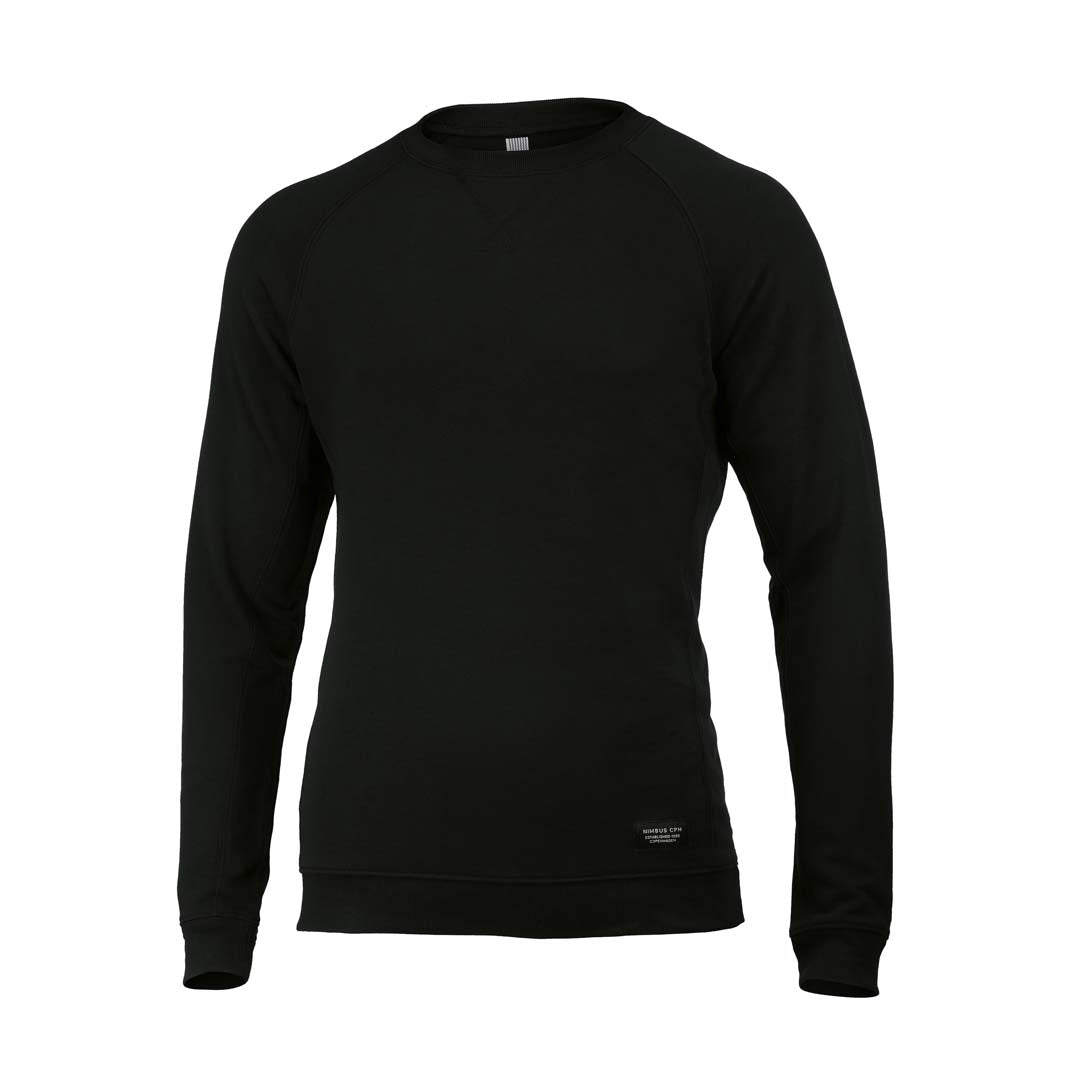 House of Uniforms The Newport Fleece Jumper | Mens Nimbus Black