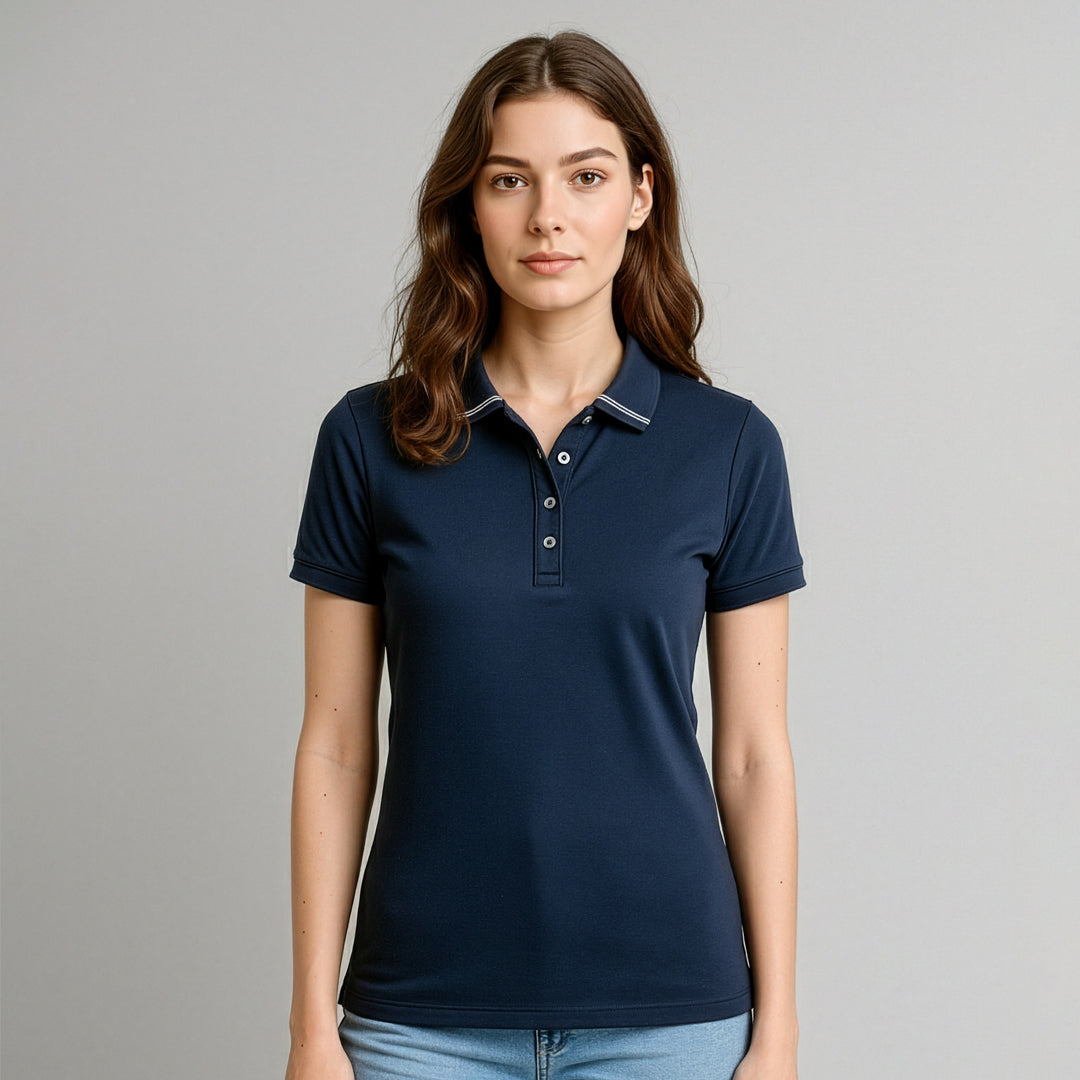 Biz Collection The Aston Polo | Ladies | Short Sleeve Shirts & Tops