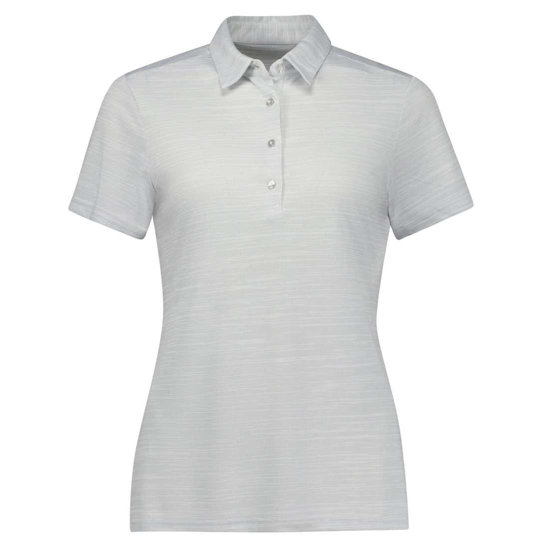 House of Uniforms The Orbit Polo | Ladies | Short Sleeve Biz Collection Silver