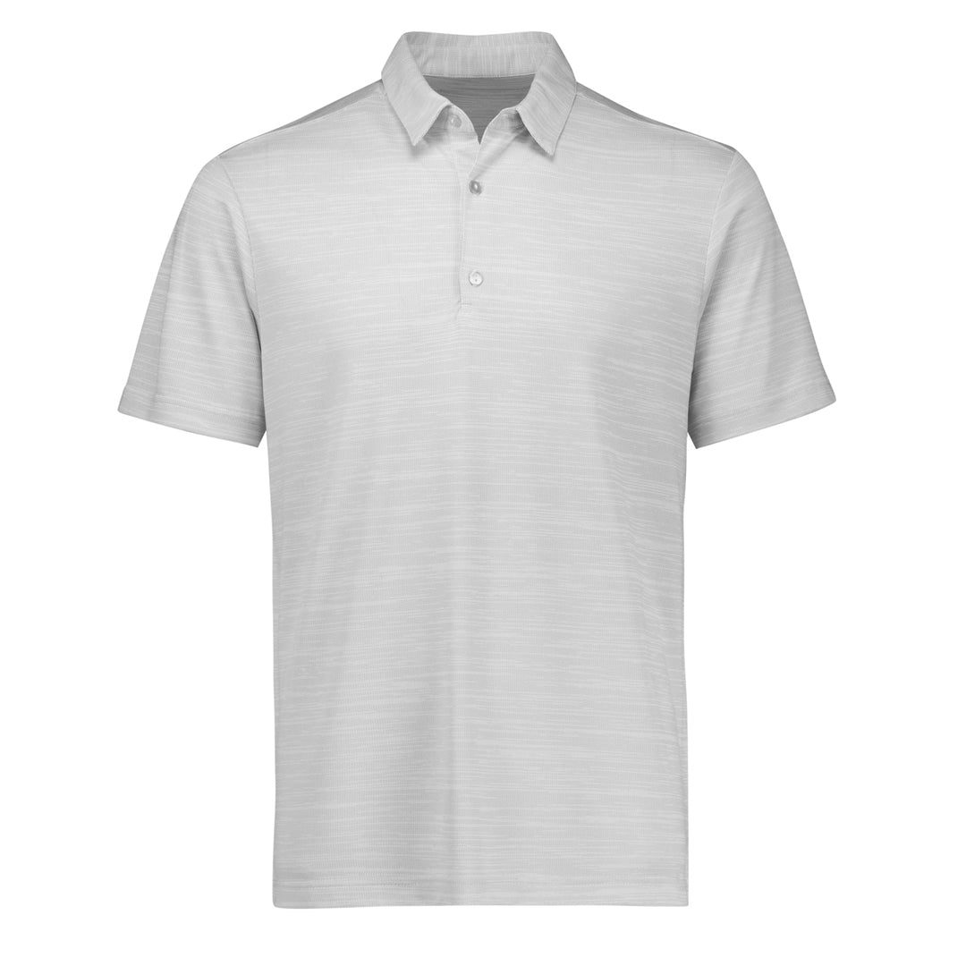 House of Uniforms The Orbit Polo | Mens | Short Sleeve Biz Collection Silver