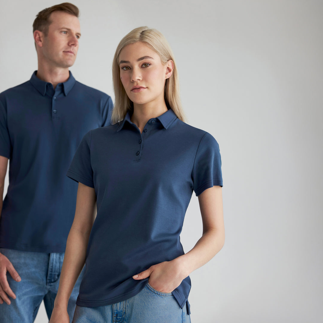 Biz Collection The Lotus Polo | Ladies | Short Sleeve Shirts & Tops