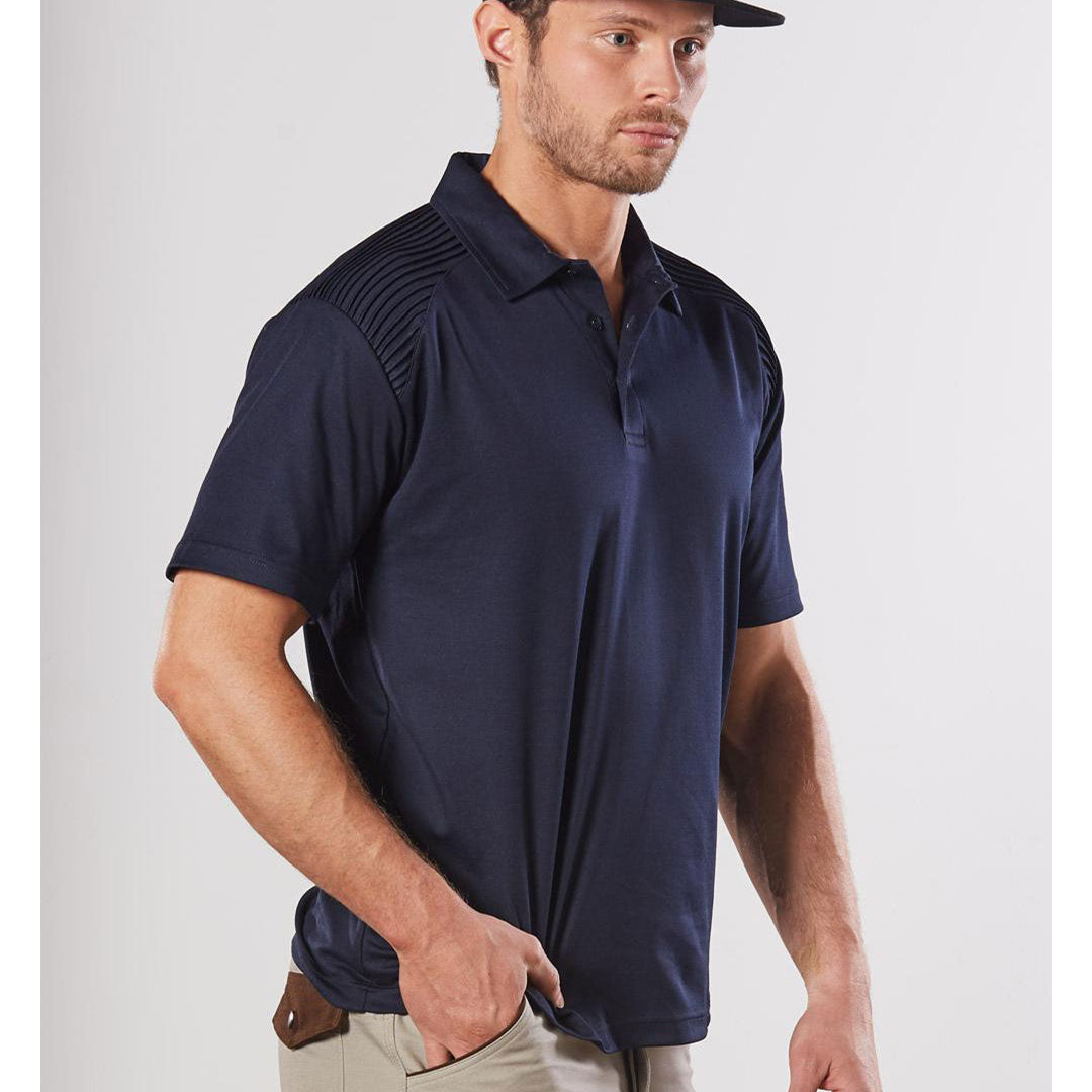 House of Uniforms The Stitched Shoulder Polo | Adults Winning Spirit 