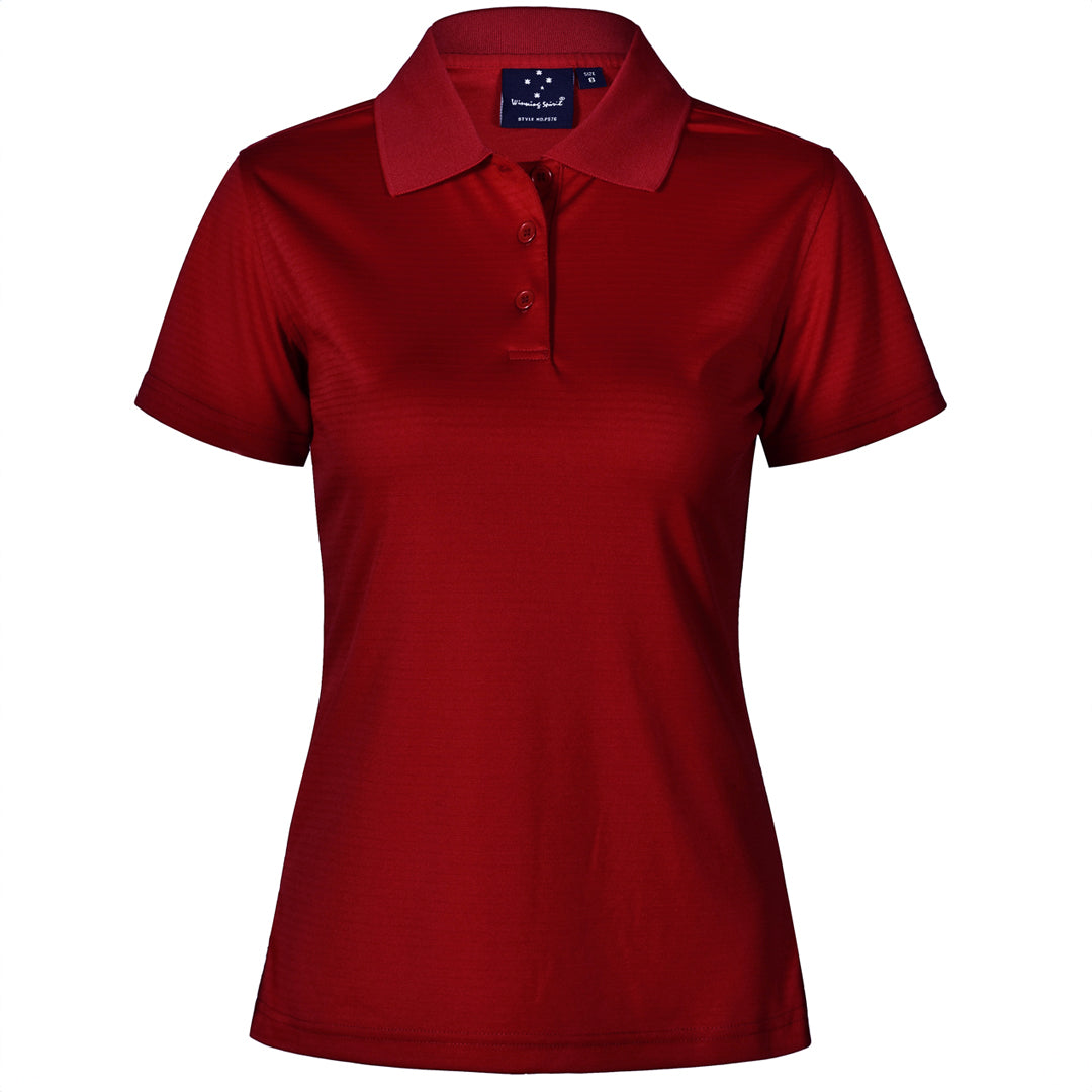 House of Uniforms The Icon Polo | Ladies Winning Spirit Red