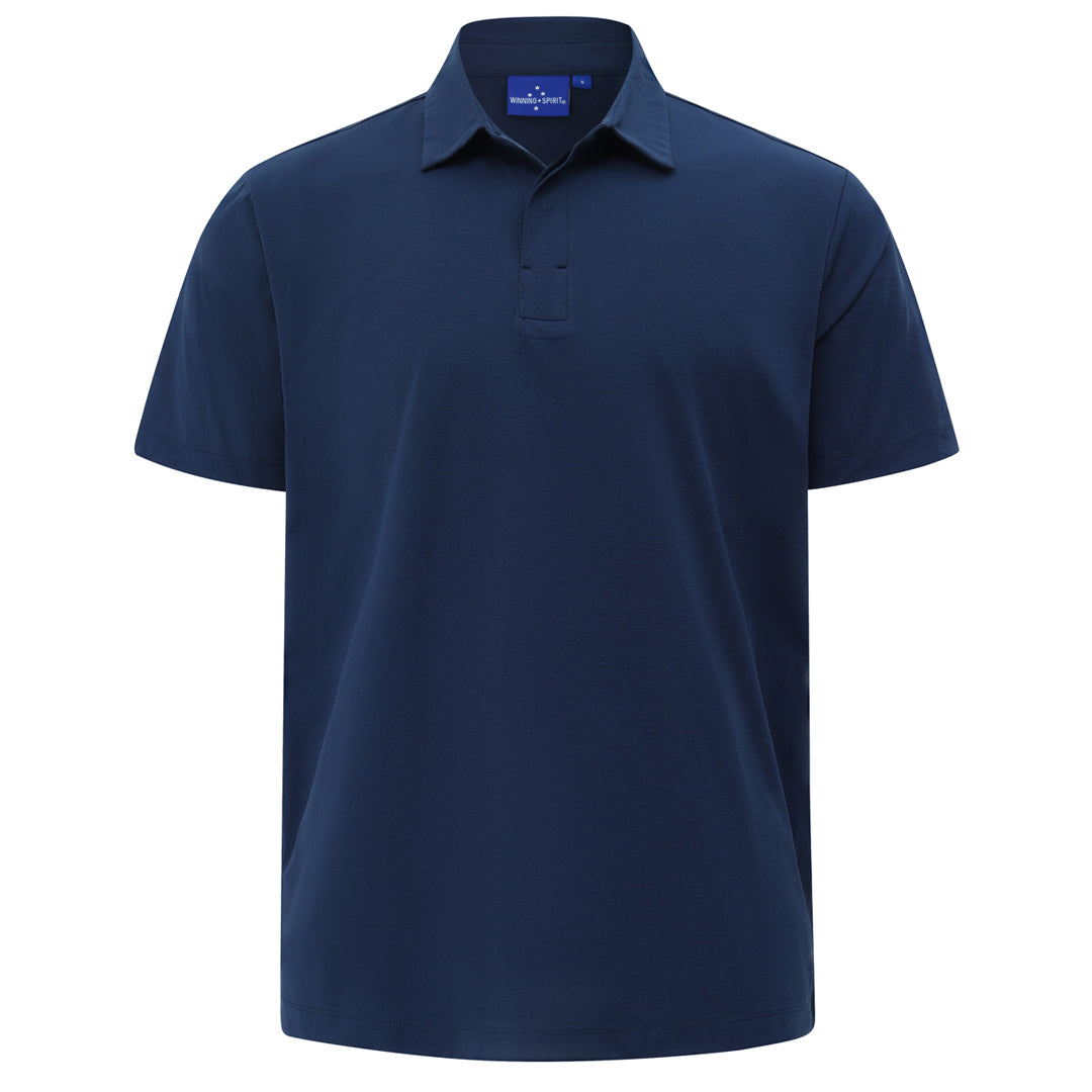 Winning Spirit The Graphene Polo | Mens | Short Sleeve Navy Shirts & Tops