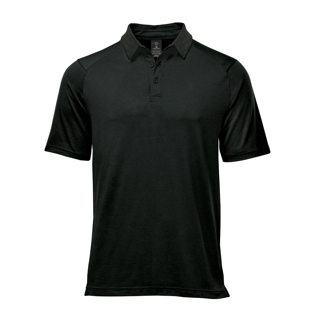 House of Uniforms The Oasis Polo | Mens | Short Sleeve Stormtech Black